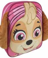 Goedkope nickelodeon paw patrol rugzakken rugtassen 23 x 28 cm skye voor meisjes kinderen