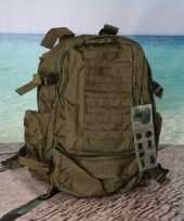 Goedkope nylon grote rugzak legergroen