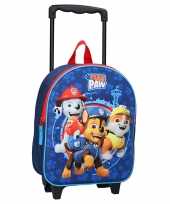 Goedkope paw patrol handbagage reiskoffer trolley 32 cm voor kinderen rugzak